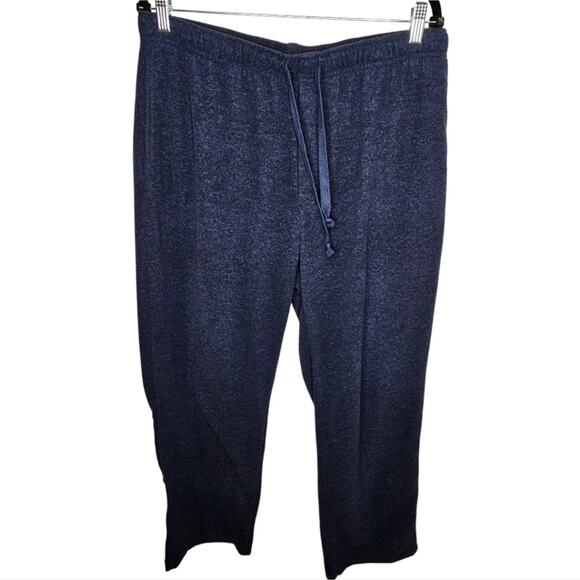 Croft and Barrow Fleece Straight Leg Lounge Pants, Elastic & Drawstring Waist L - Picture 8 of 8